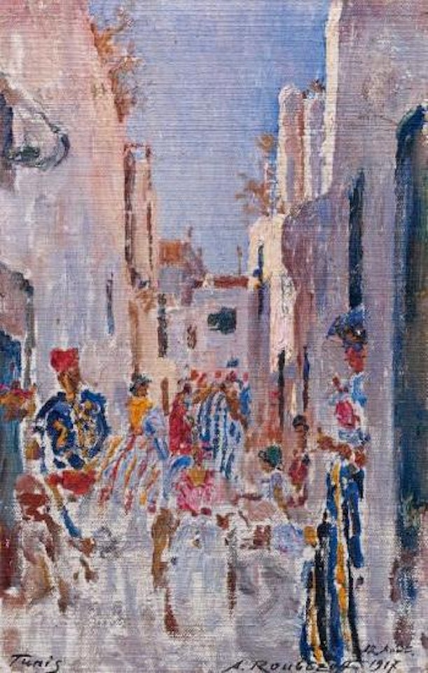 Vue de Tunis by Alexandre Roubtzoff