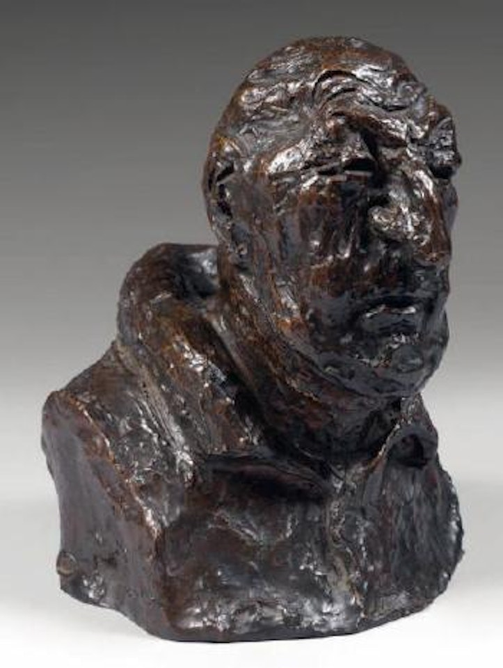 Buste du Comte François Reynaud de Montlosier-Le fourbe et rusé by Honoré Daumier