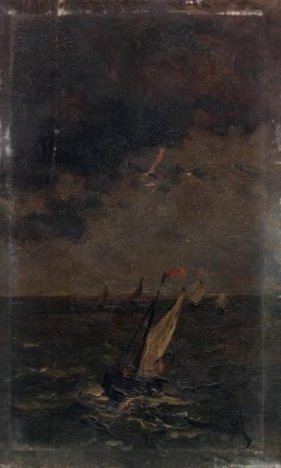 Voilier by Alfred Stevens