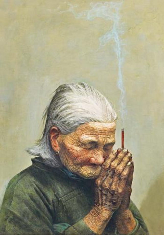 Pray by Luo Zhongli