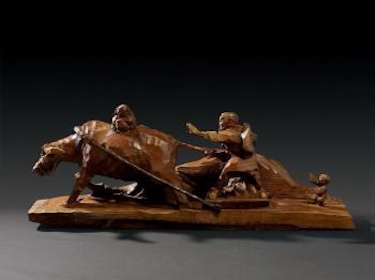 Farm cattle by Ju Ming