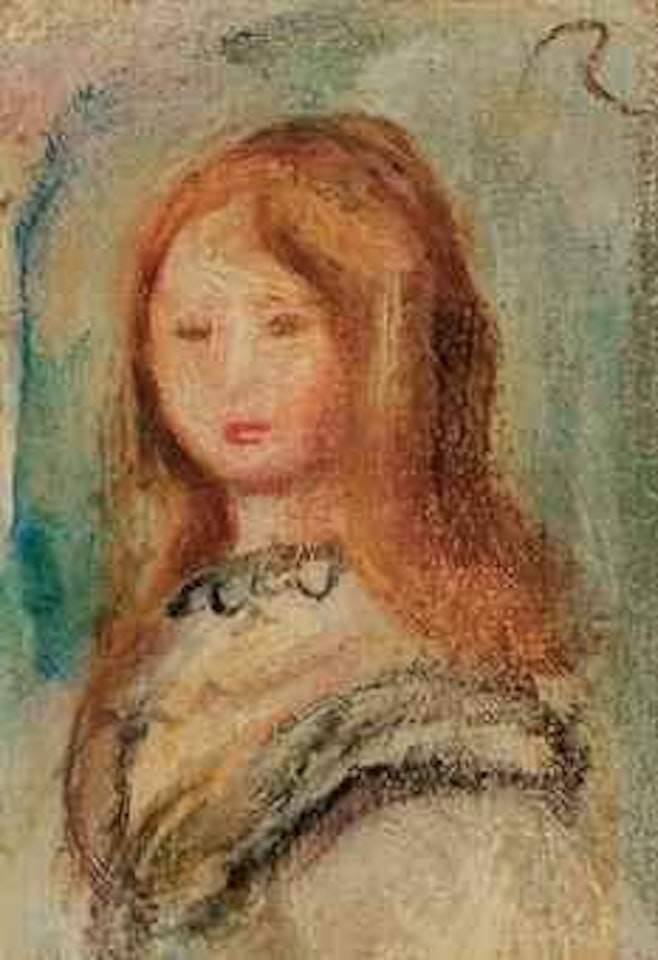 Portrait de jeune fille by Pierre-Auguste Renoir