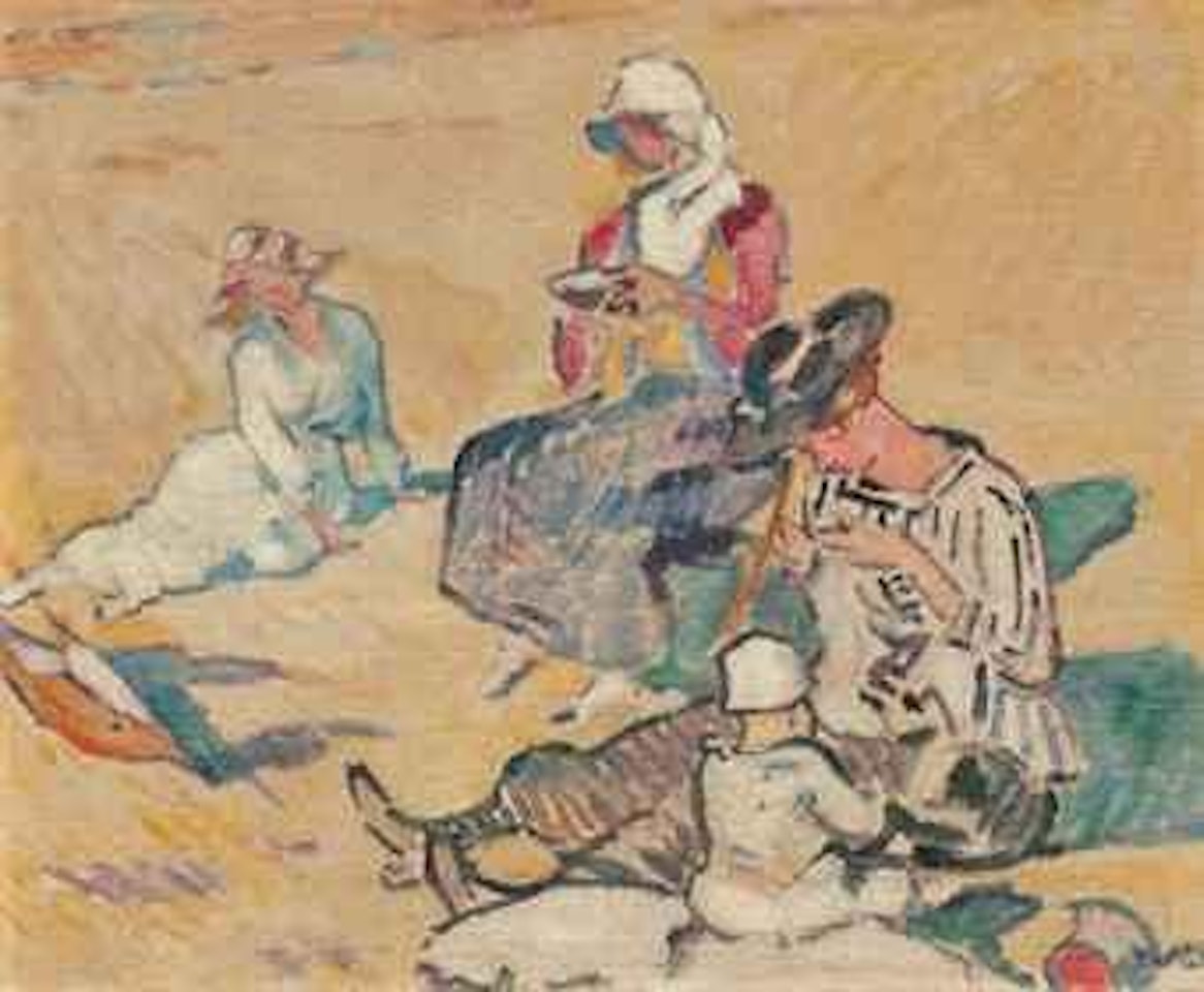 Femmes à l'ouvrage by Louis Valtat
