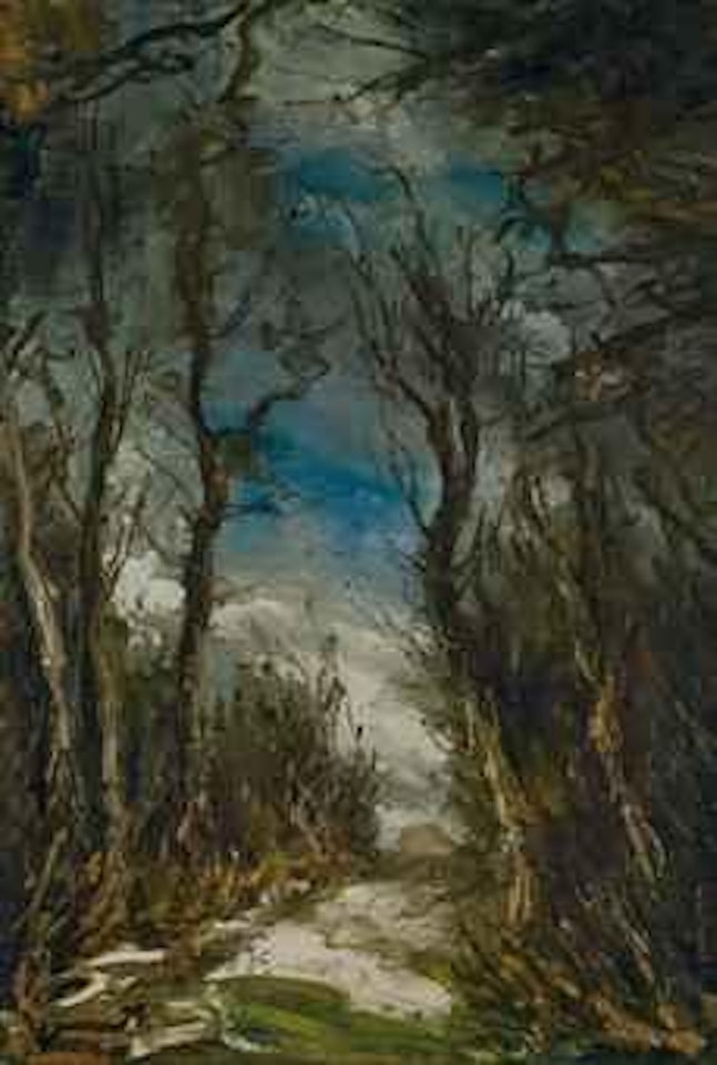 L'allée boisée by Maurice de Vlaminck