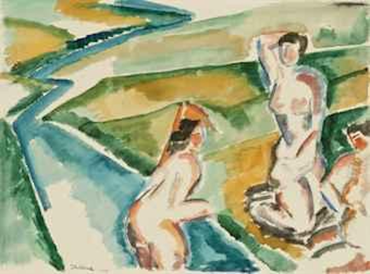 Baigneuses by Ossip Zadkine
