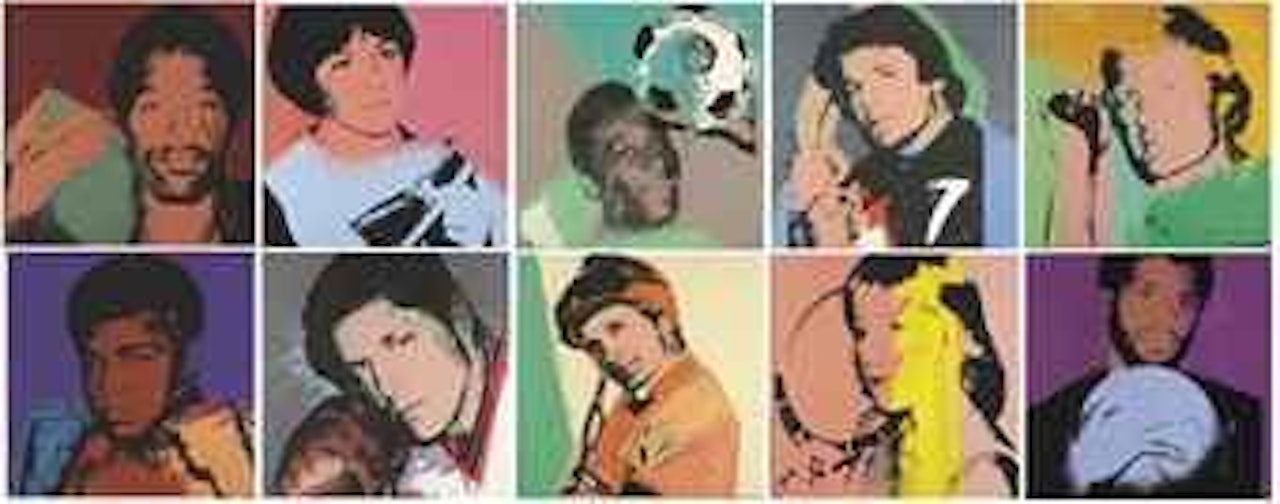 The Complete Athletes Series by Andy Warhol