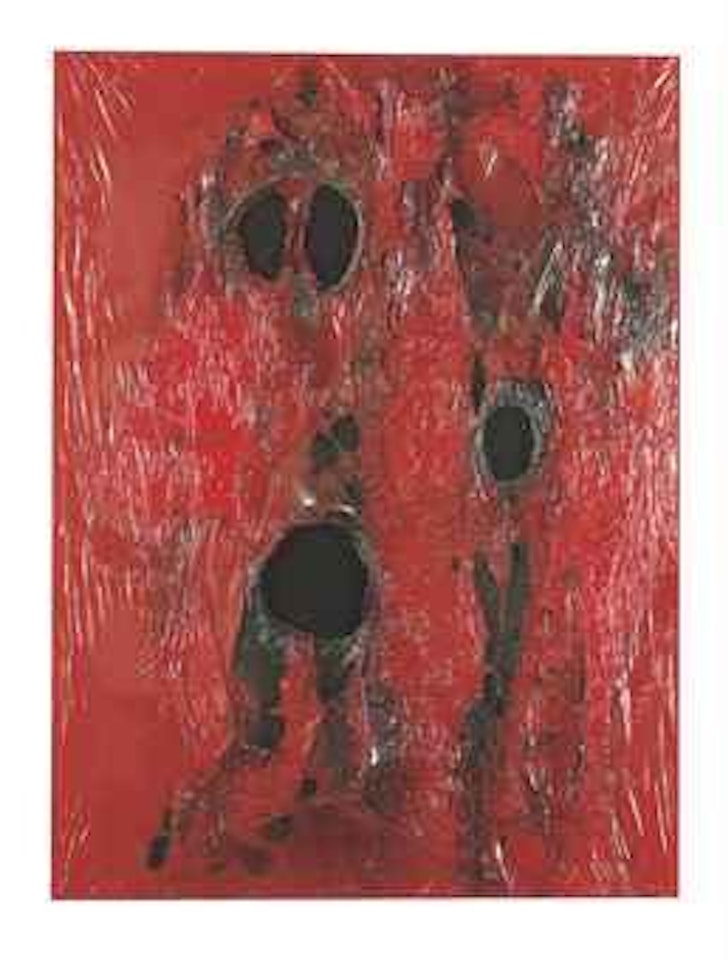 Rosso Plastica by Alberto Burri