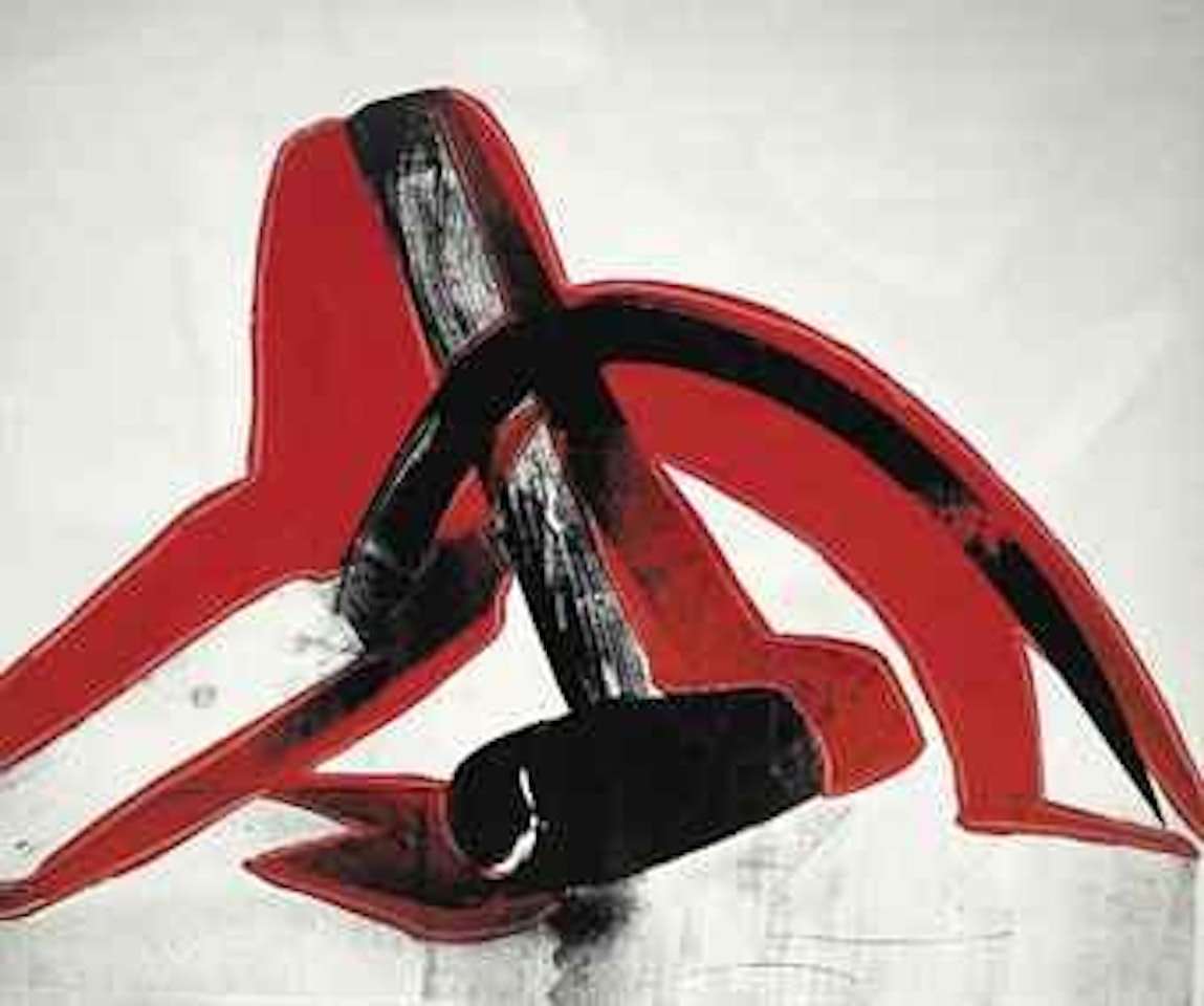 Hammer and Sickle by Andy Warhol