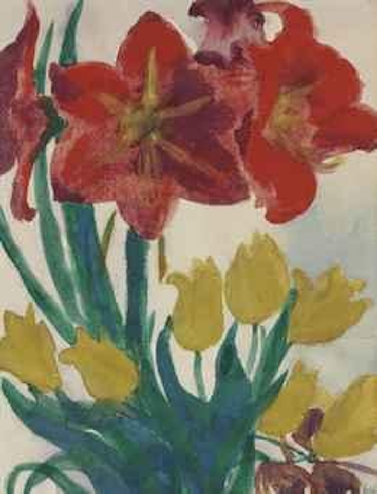 Blumen by Emil Nolde