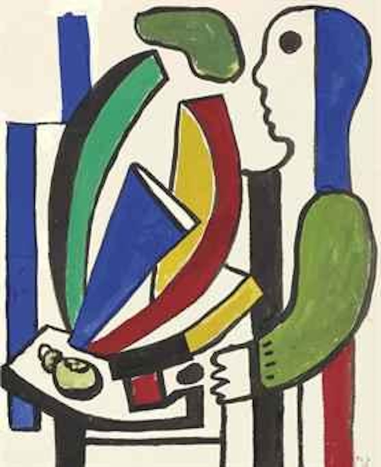 L'homme à la nature morte by Fernand Leger