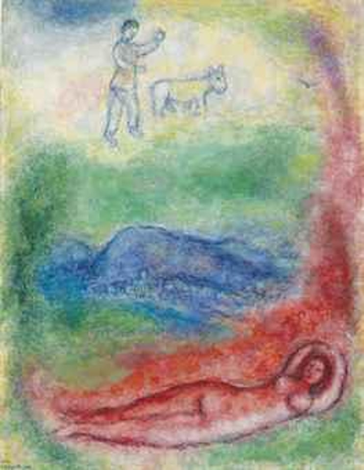 Le Repos by Marc Chagall