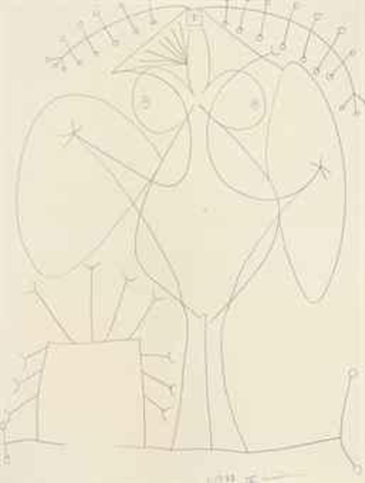 Femme-fleur by Pablo Picasso