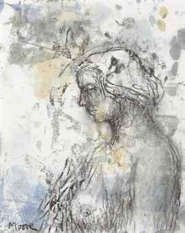 Nude Half-figure by Henry Moore