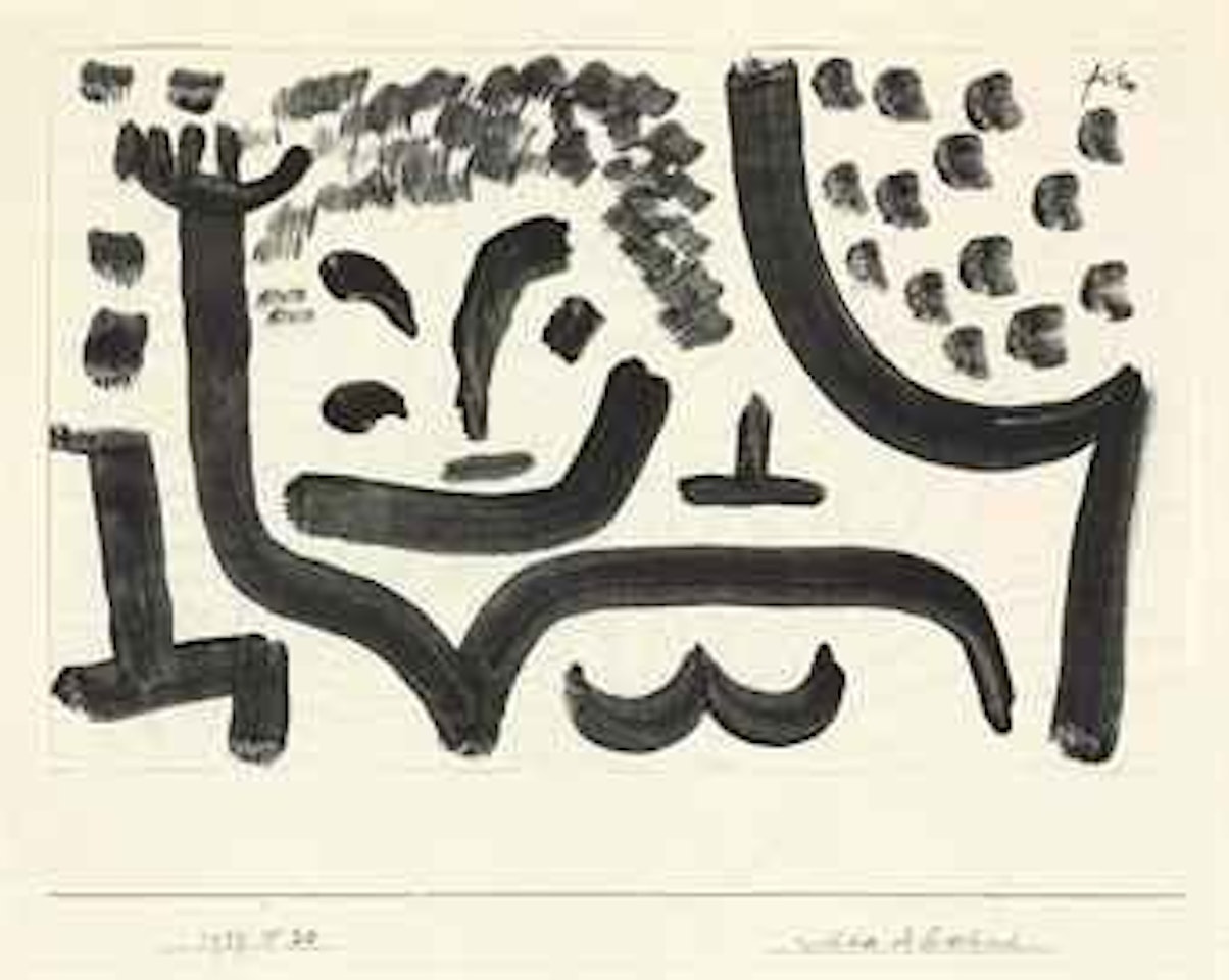 Wilder Abschied by Paul Klee