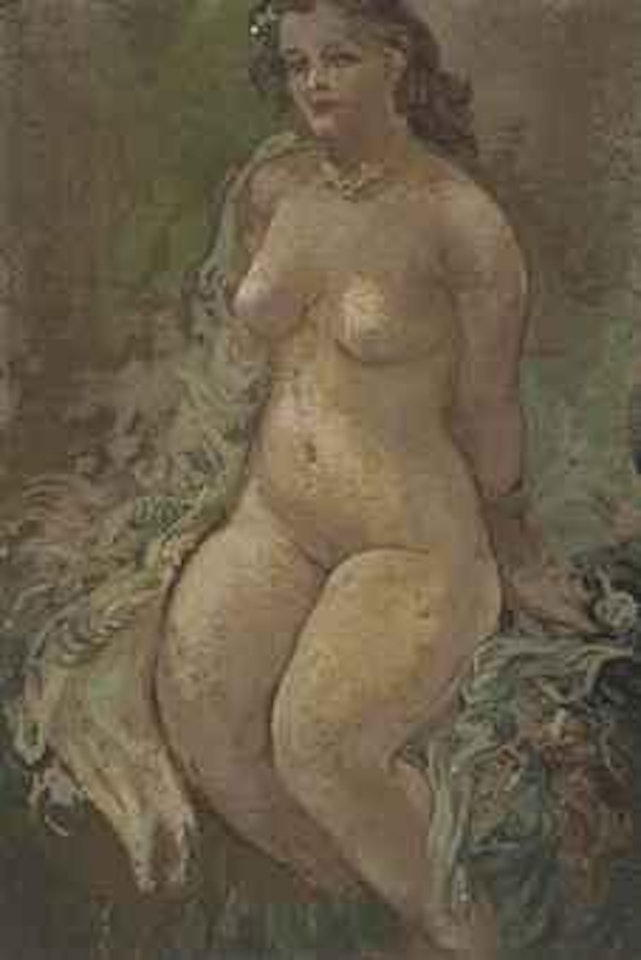 Seated Nude by George Grosz