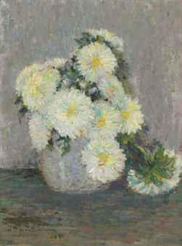 Vase de fleurs by Henri Le Sidaner