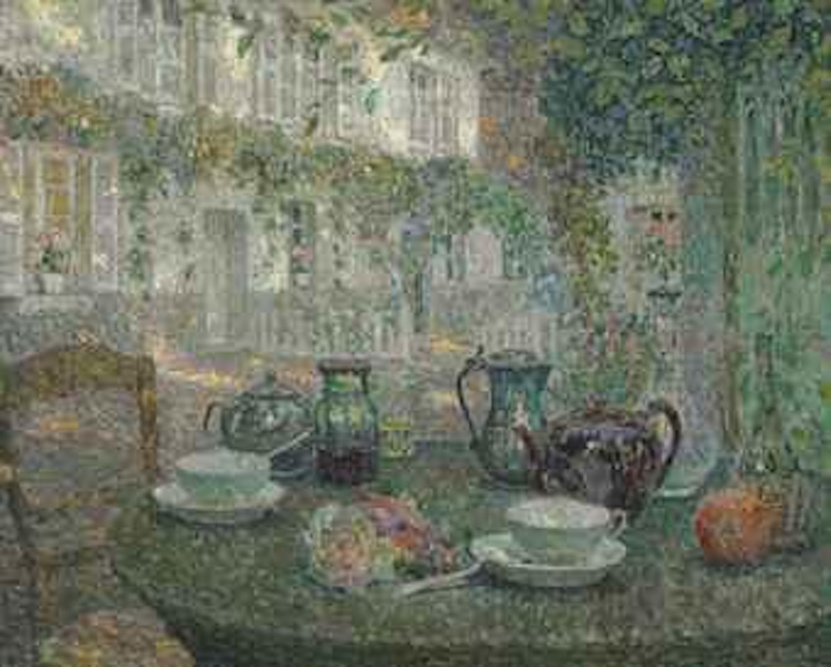 La table de pierre by Henri Le Sidaner