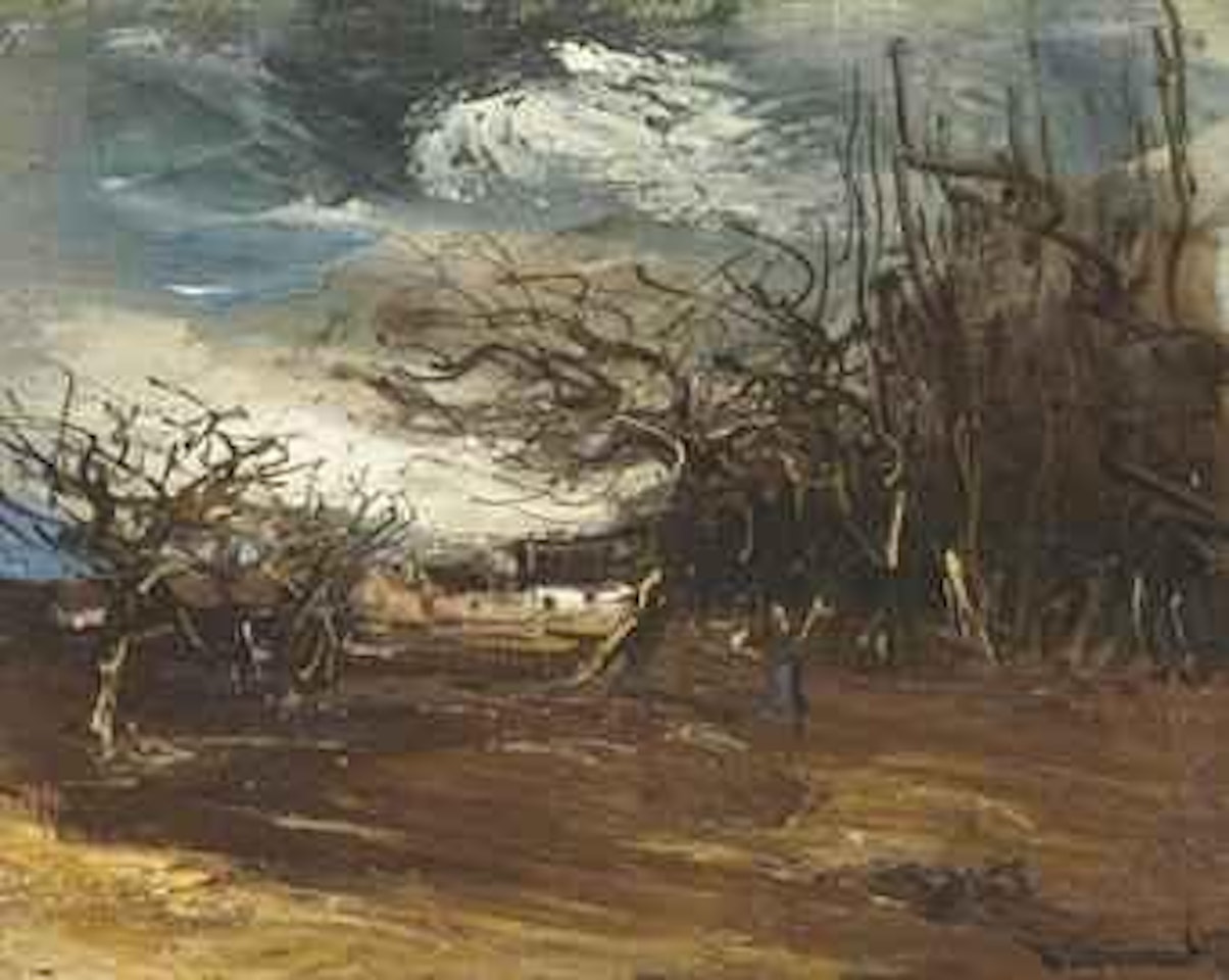 Verger en automne by Maurice de Vlaminck