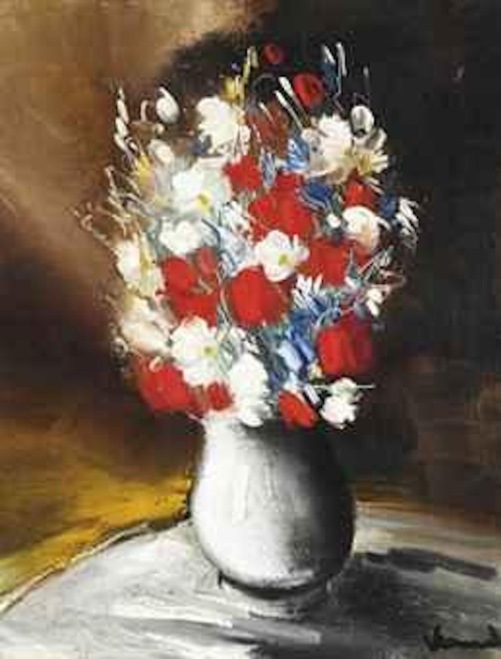 Fleurs dans un vase by Maurice de Vlaminck