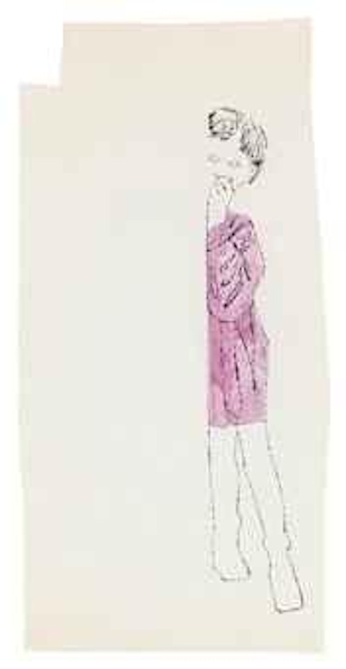 Girl Standing by Andy Warhol