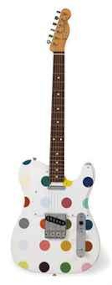 Spot Fender Telecaster by Damien Hirst