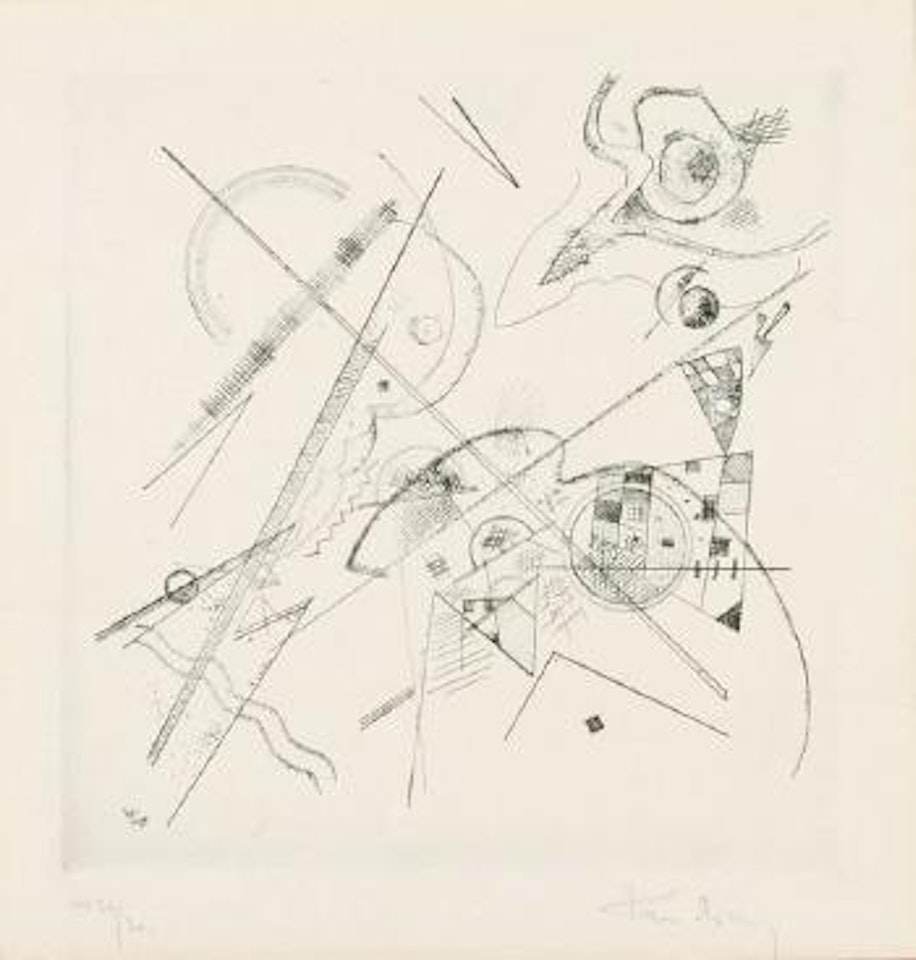 Unbetitelte Radierung by Wassily Kandinsky