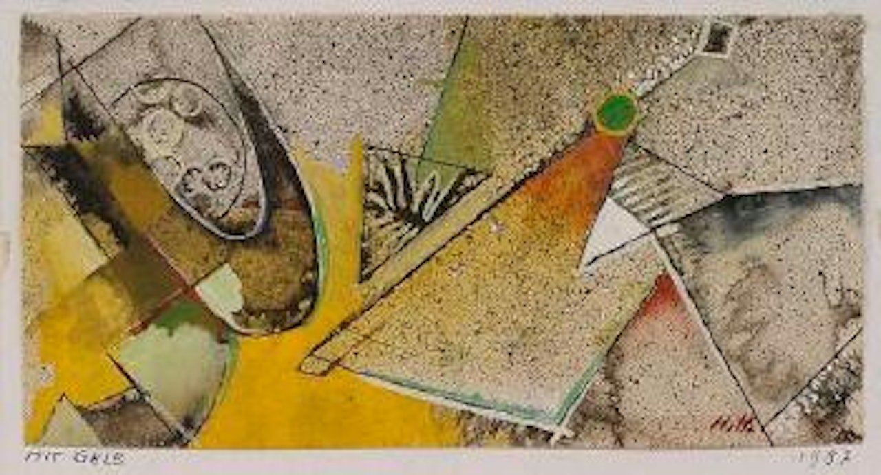 Mit Gelb by Hannah Höch