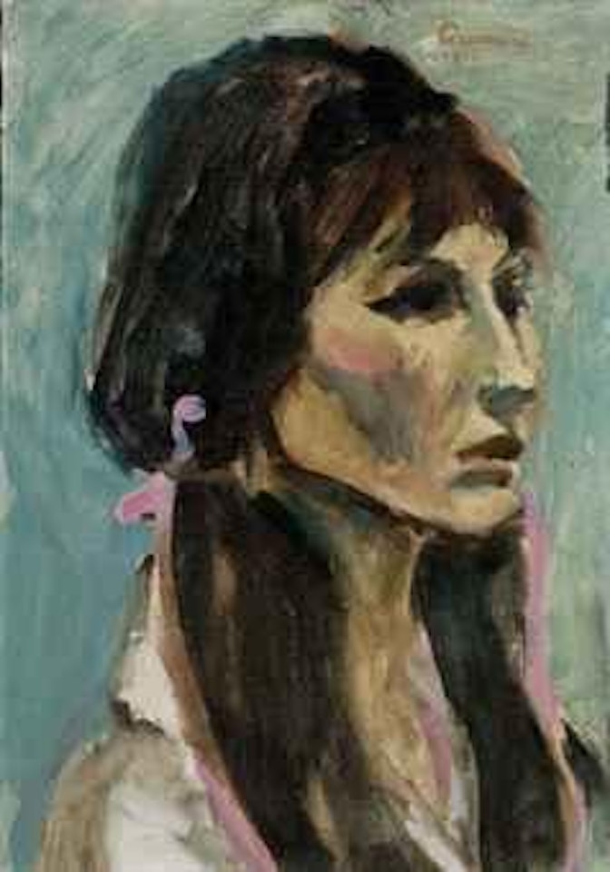 Portrait de jeune fille by Marcel Gromaire
