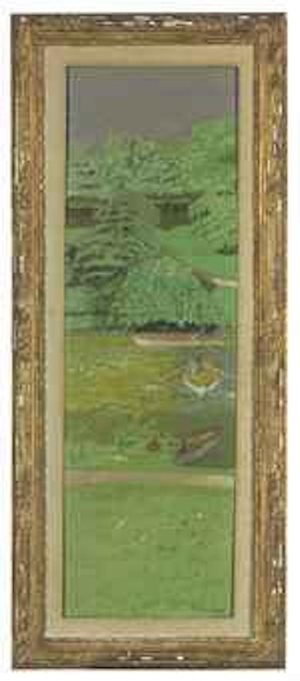 Canotage au bois de Boulogne by Maurice Brianchon