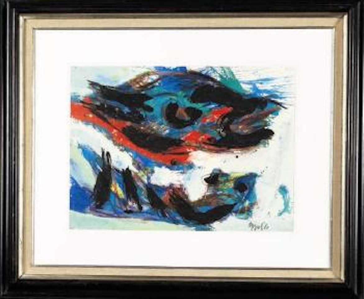 Two animals by Karel Appel