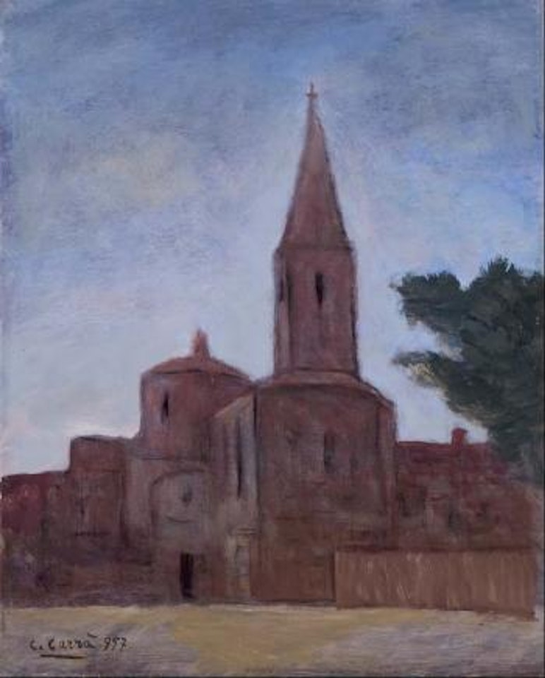 La chiesa di San Marco by Carlo Carra
