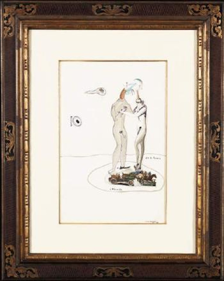 Le traître, décembre by Victor Brauner