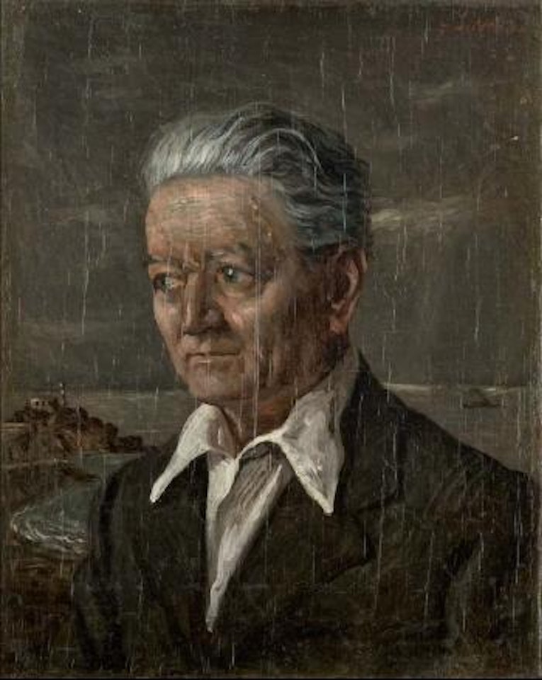 Ritratto del neurologo Lionello de Lisi by Giorgio de Chirico