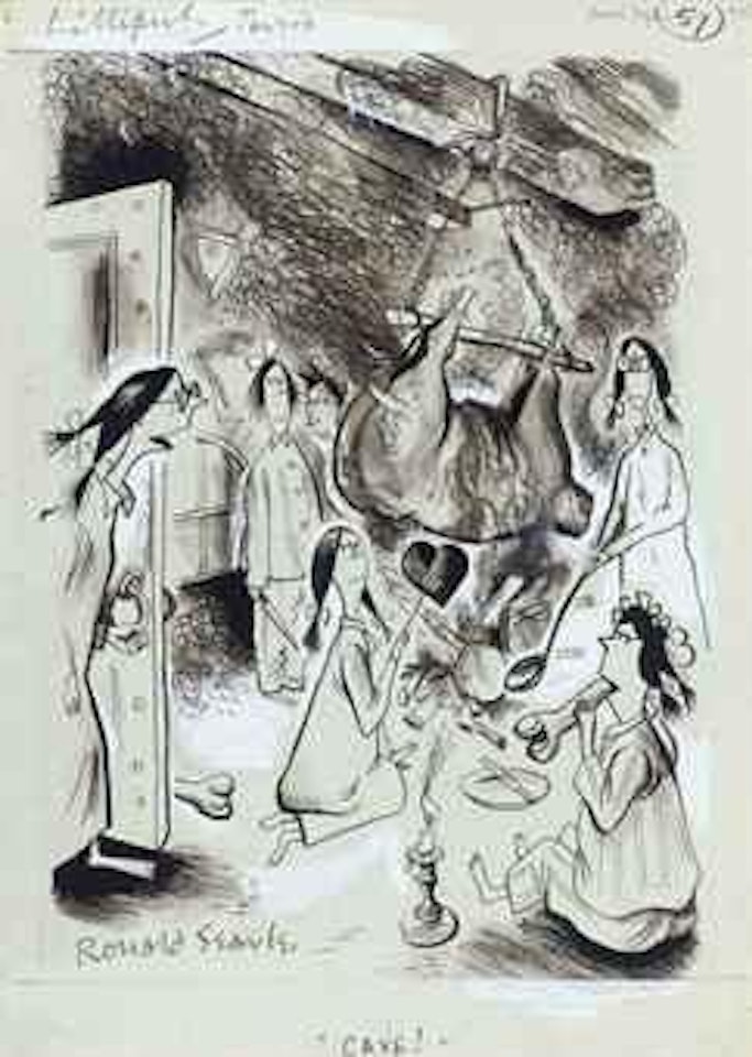 Cave! by Ronald Searle