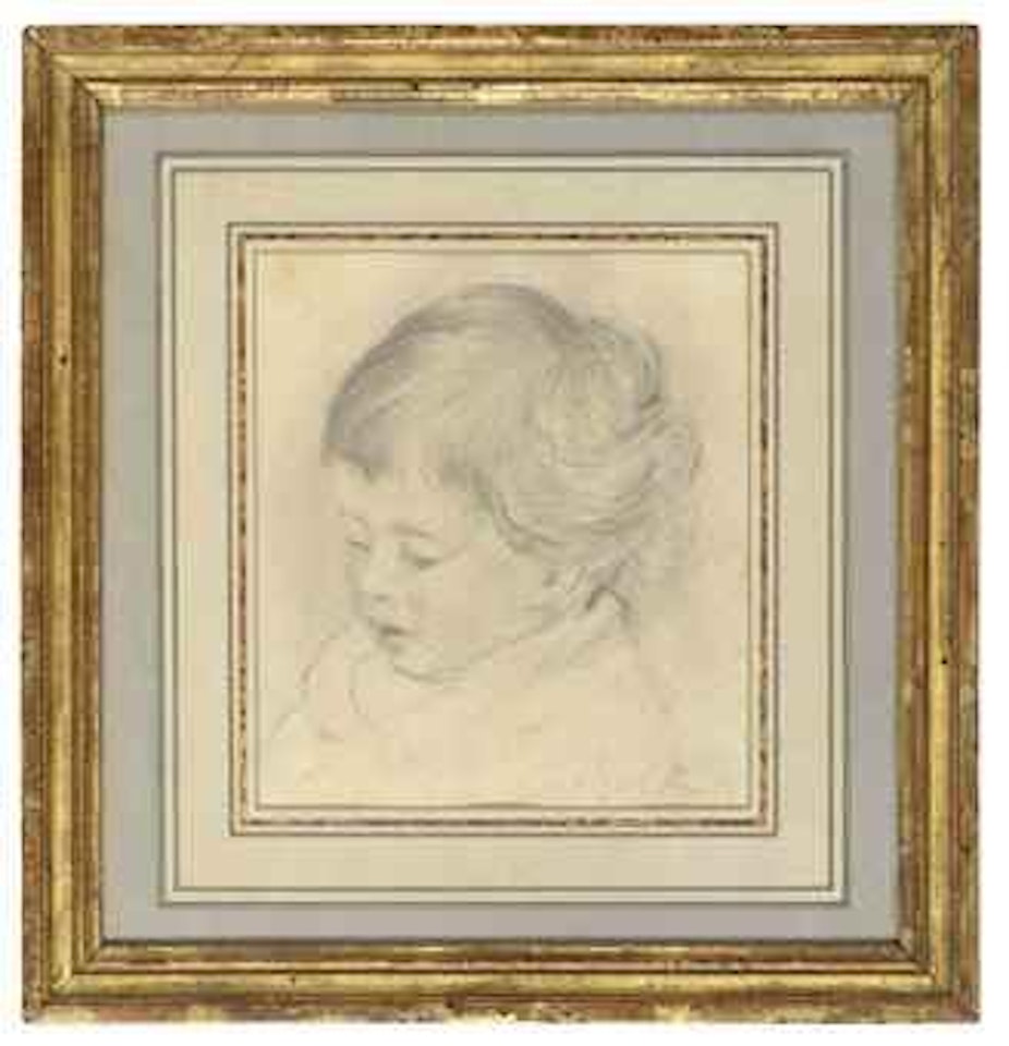 Portrait of a young child by Giovanni Boldini