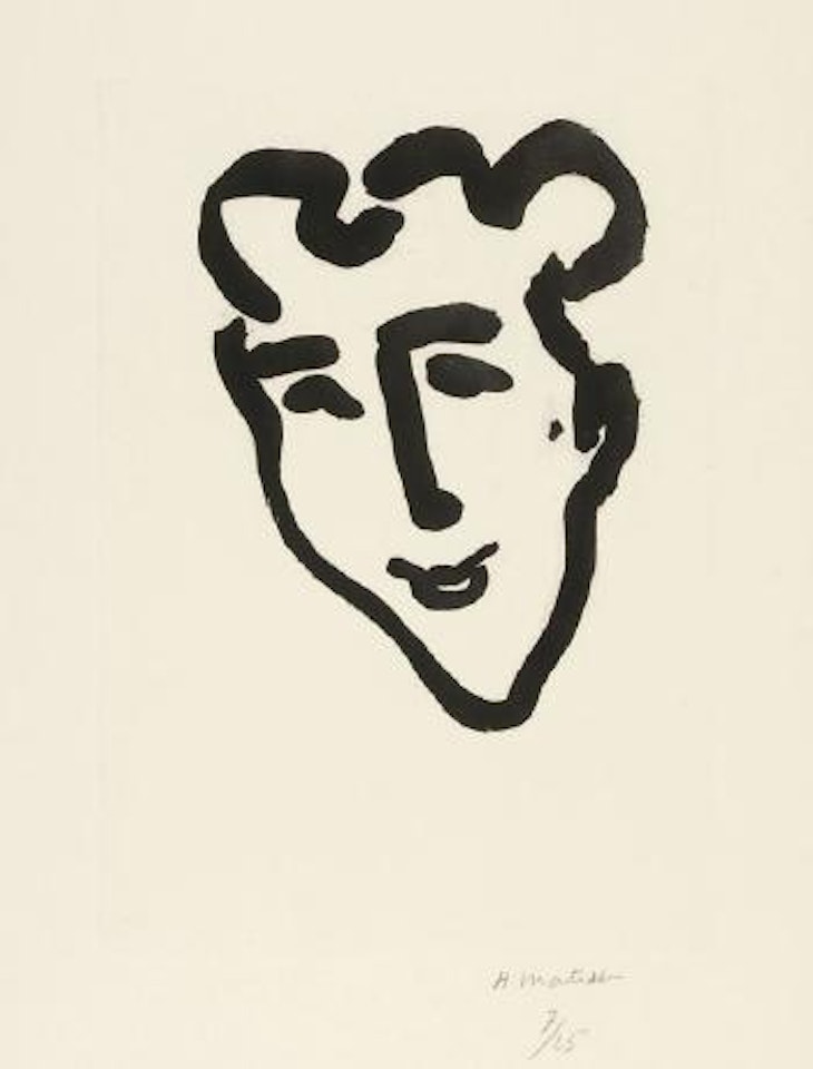 Masque aigu by Henri Matisse