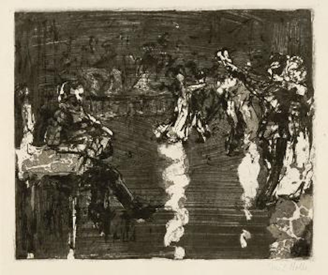 Tanz. I by Emil Nolde