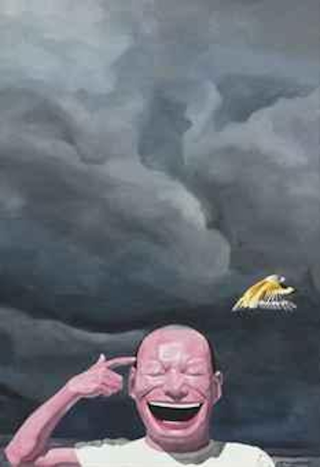 Avian Flu by Yue Minjun