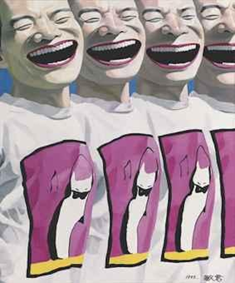 Laugh by Yue Minjun