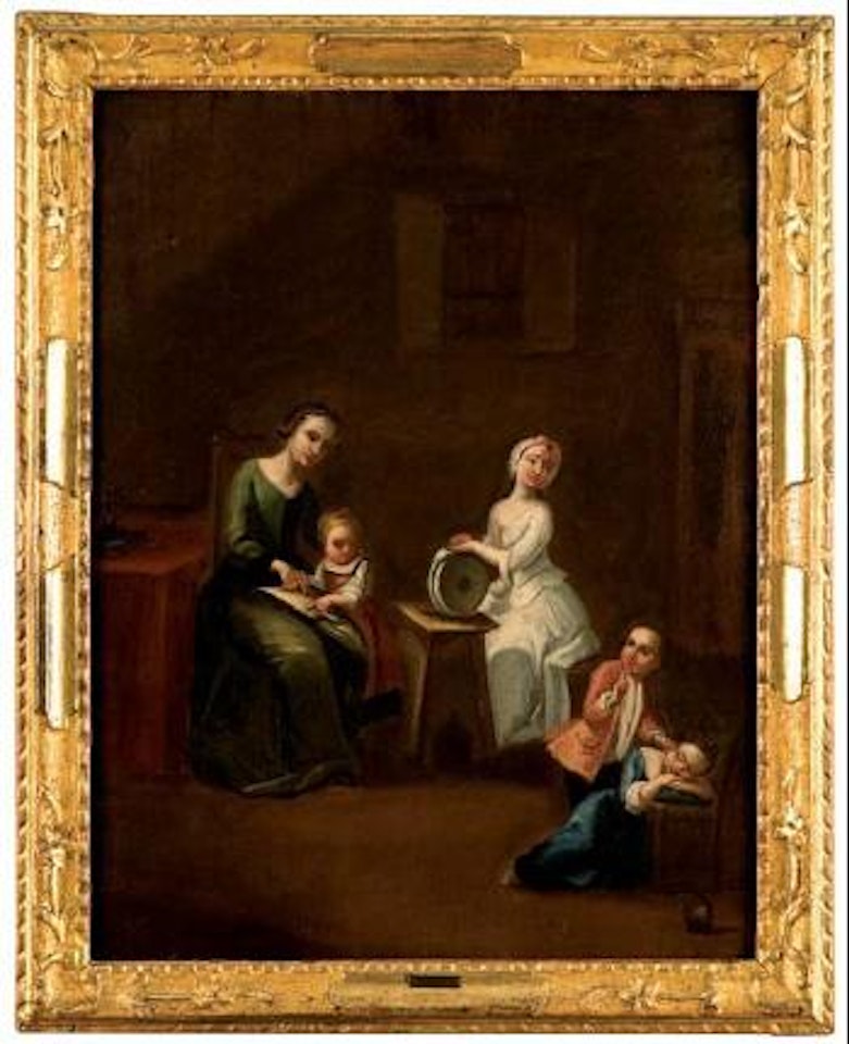 Vita quotidiana in interno by Pietro Longhi