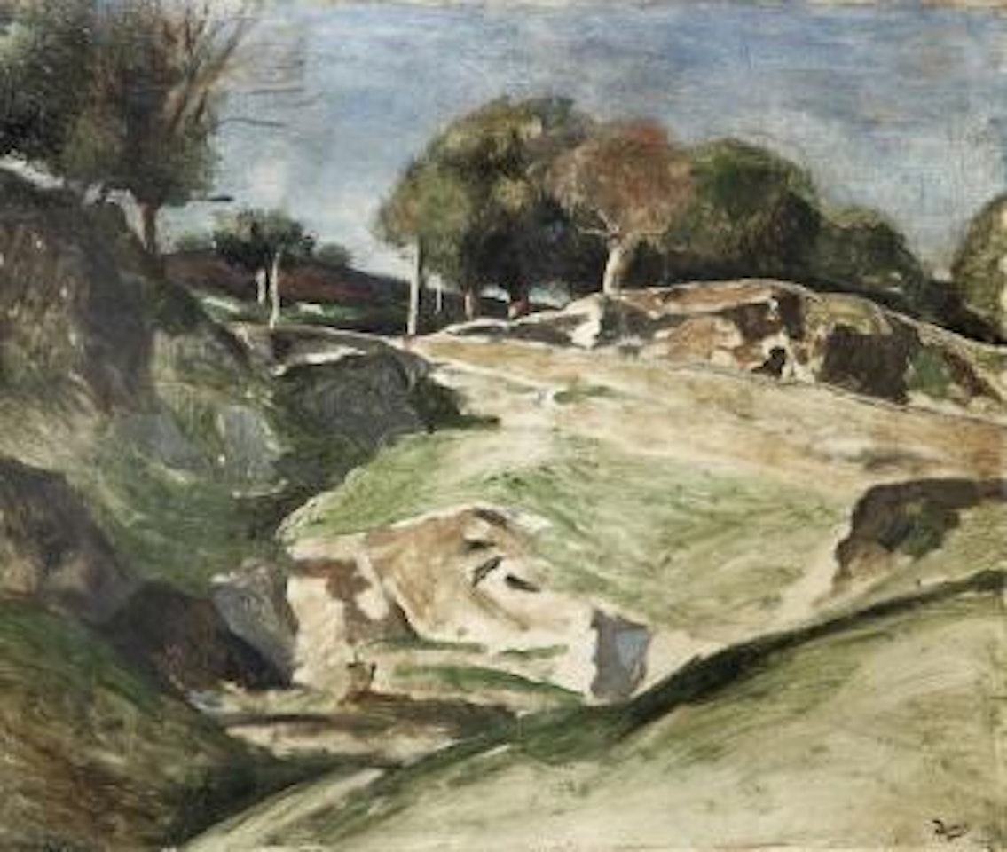 Paysage aux environs de la Ciotat by Andre Derain