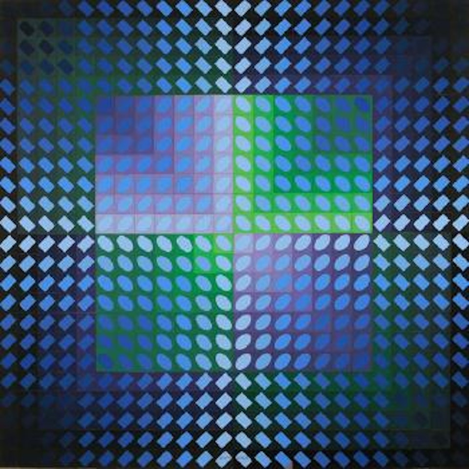 Quasar Paal by Victor Vasarely