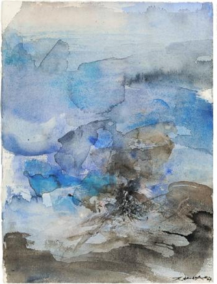 Ohne Titel by Zao Wou-Ki