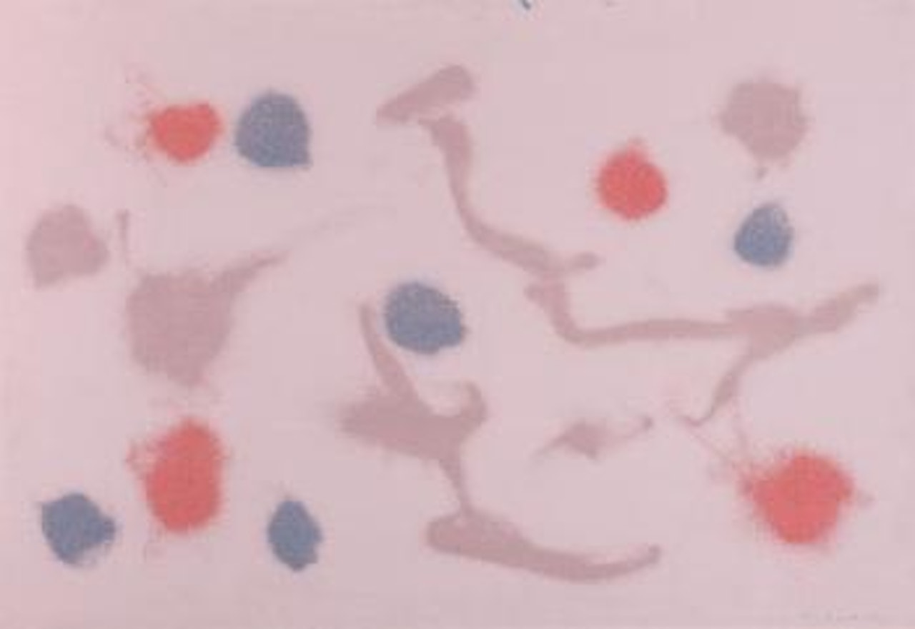 Fluorescente in rosa by Giulio Turcato