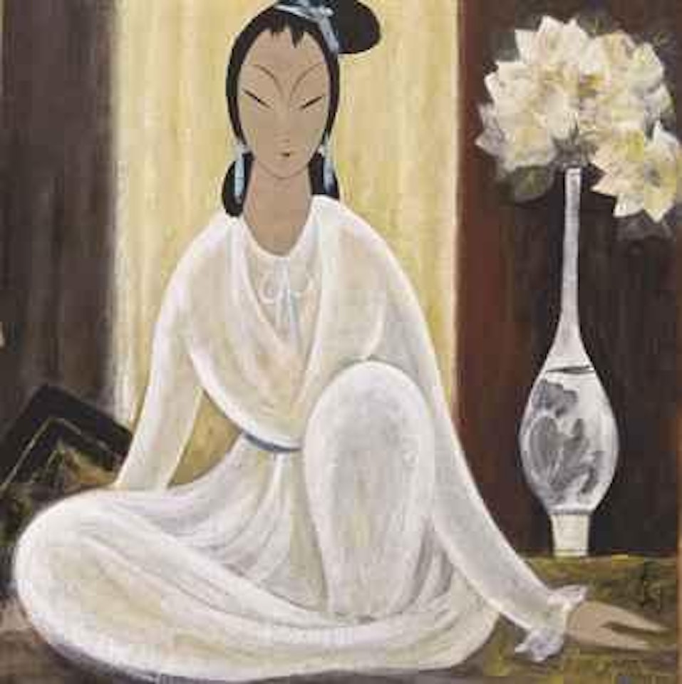 Lady by Lin Fengmian