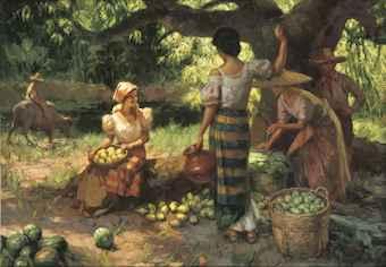 Under the Mango Tree by Fernando Amorsolo