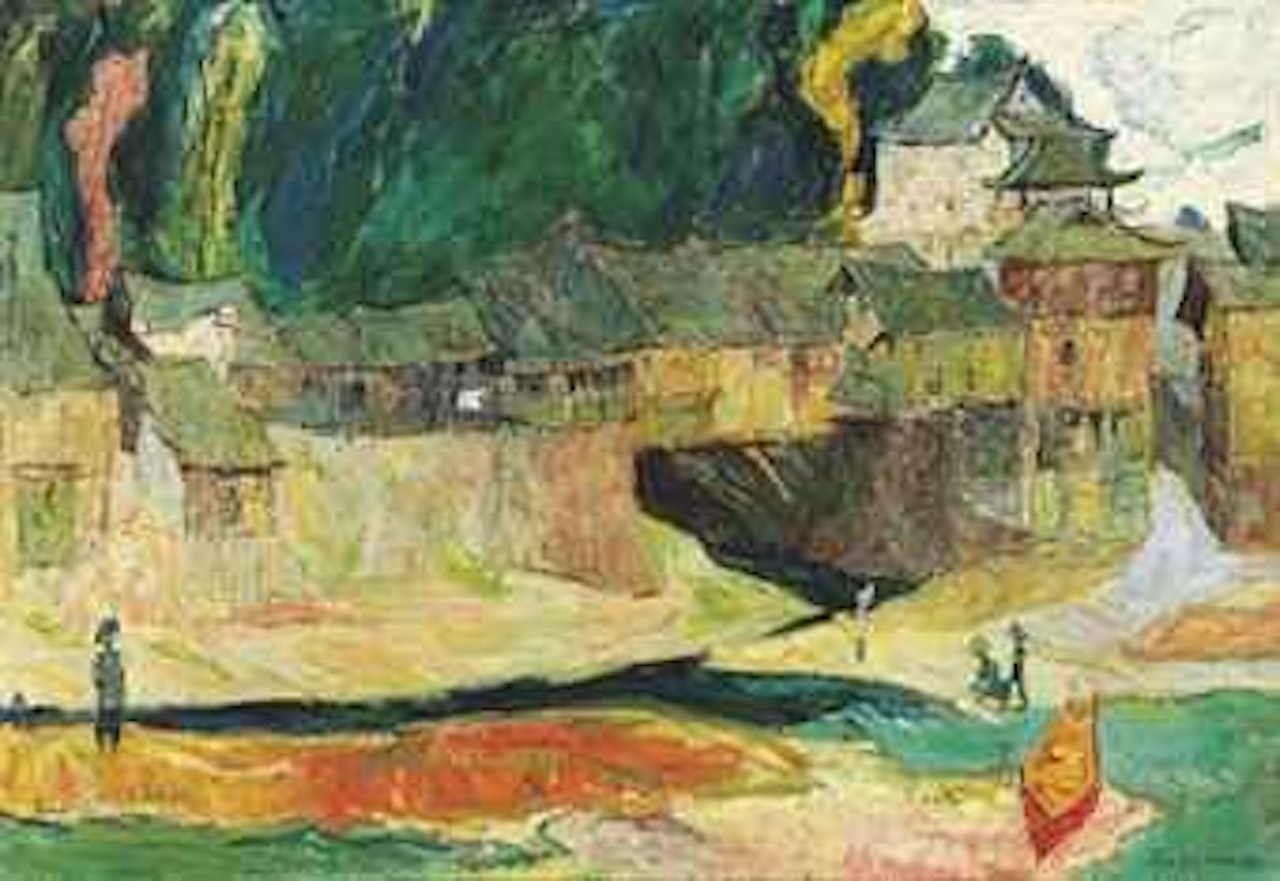 Old Town in Central China by Luo Erchun