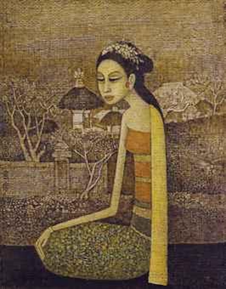 A Balinese lady by Cheong Soo Pieng