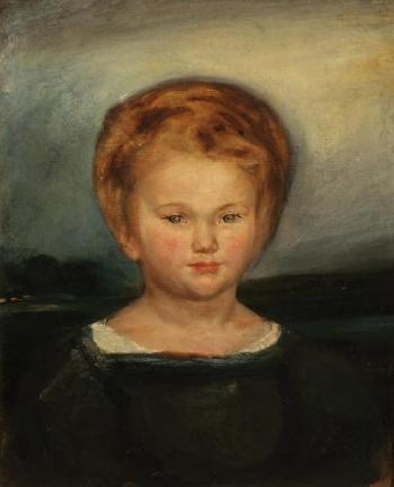 Portrait d'Anne-Claire Pierret by Eugene Delacroix