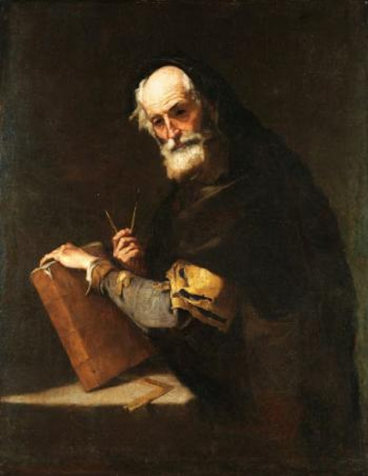 A Philosopher, Presumed To Be Archimedes by Jusepe de Ribera
